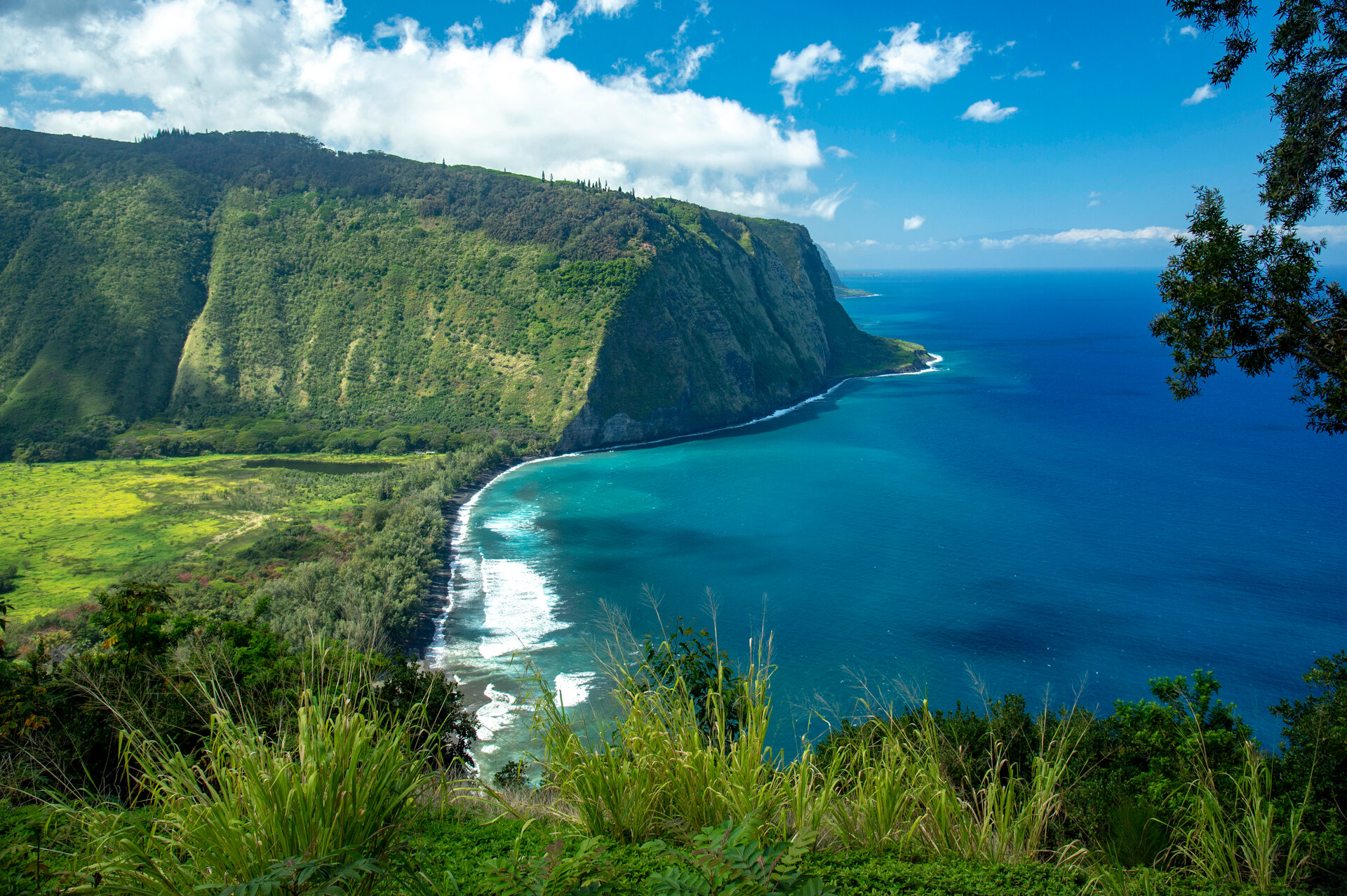 view of hawaiian coastline